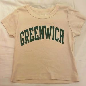 Brandy Melville Top! Super cute crop top!